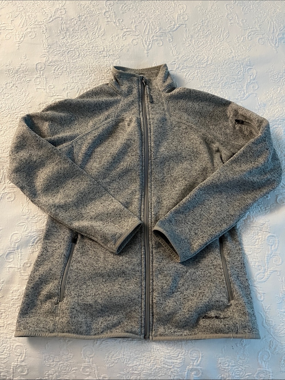 Women’s Heather Gray Fleece Jacket